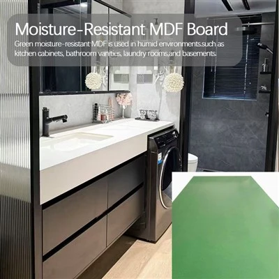 رطوبت سبز{0}}MDF مقاوم برای حمام